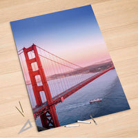 Folienbogen Golden Gate - 100x150 cm