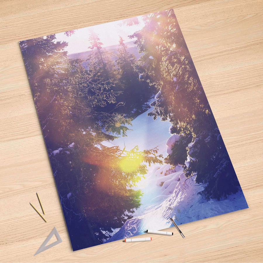 Folienbogen Lichtflut - 100x150 cm