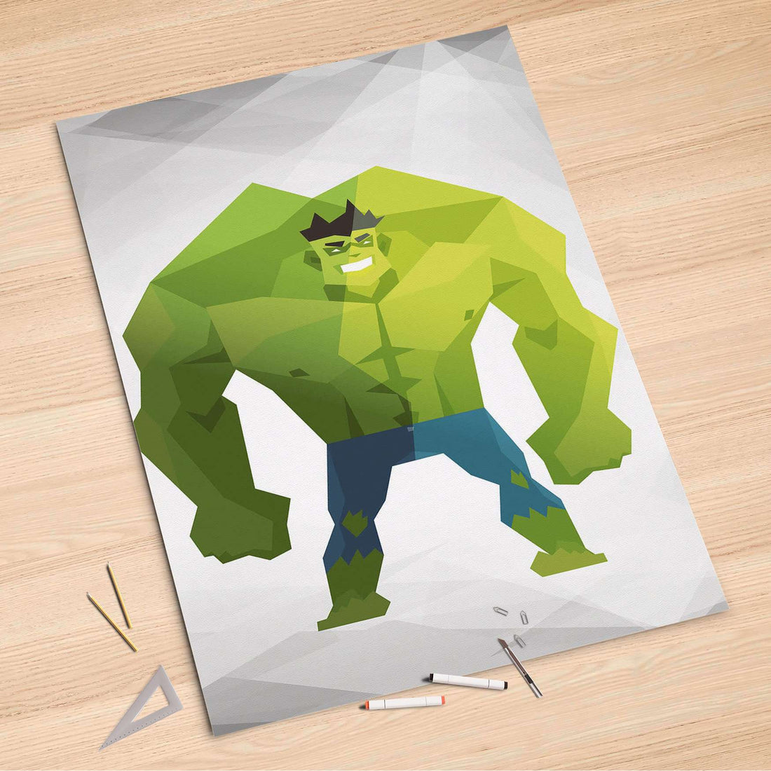 Folienbogen Mr. Green - 100x150 cm