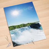 Folienbogen Niagara Falls - 100x150 cm
