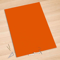 Folienbogen Orange Dark - 100x150 cm