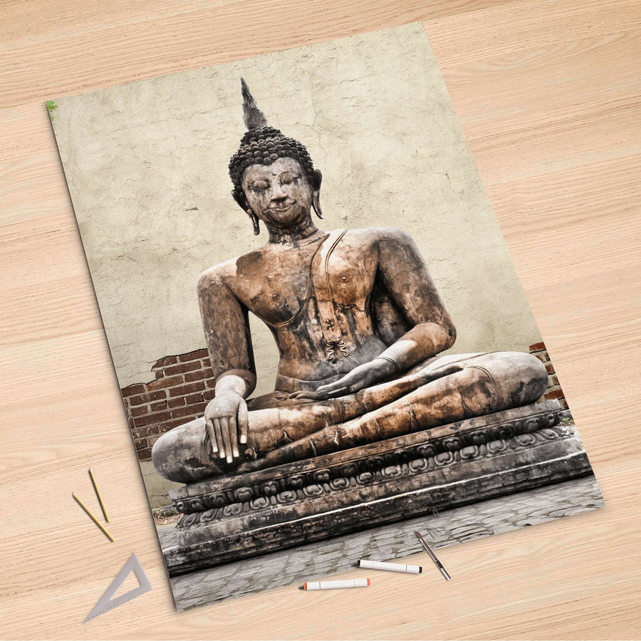 Folienbogen Relaxing Buddha - 100x150 cm