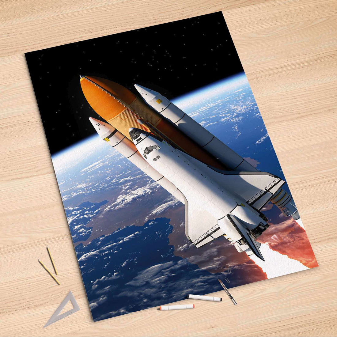 Folienbogen Space Traveller - 100x150 cm