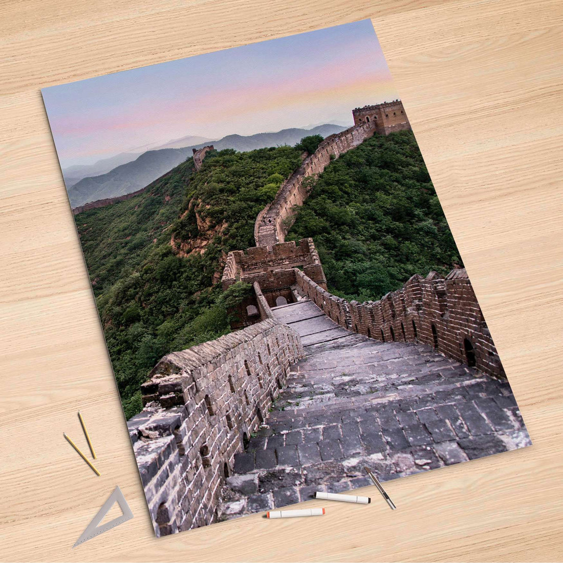 Folienbogen The Great Wall - 100x150 cm