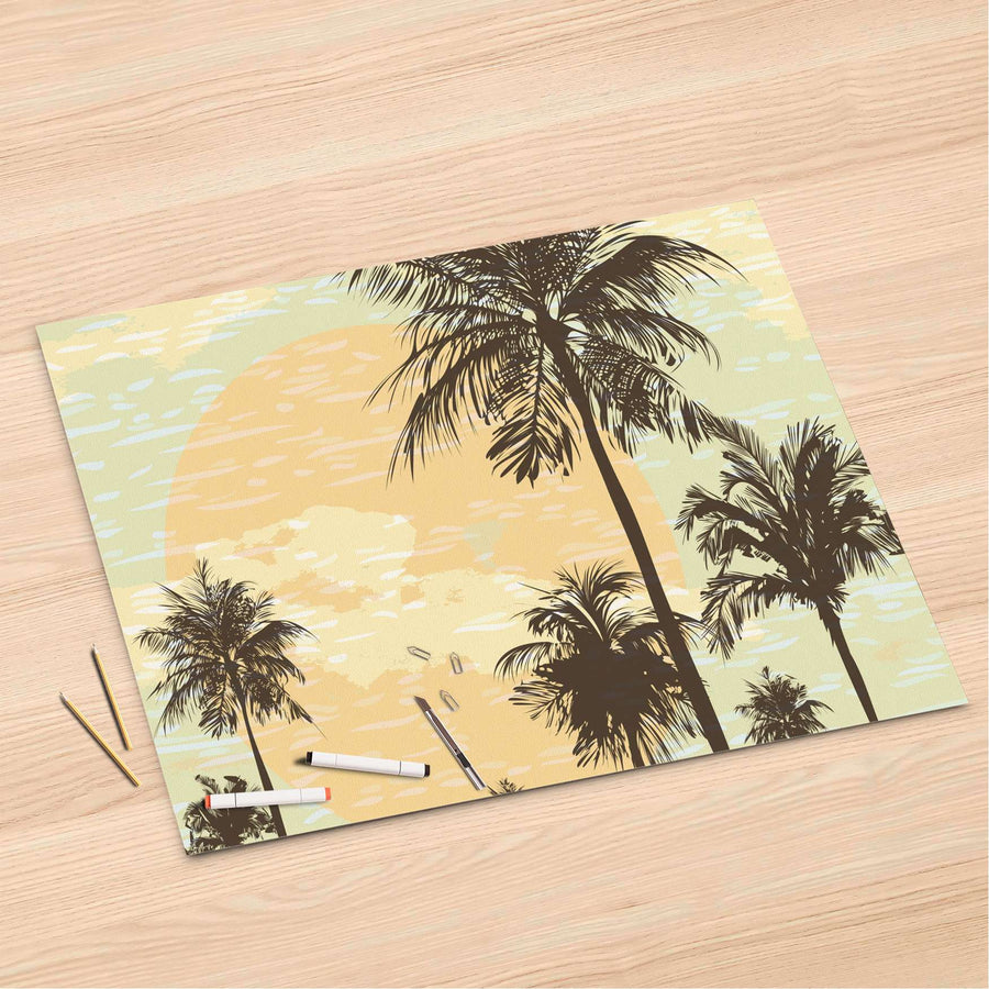 Folienbogen Beach Palms - 120x80 cm
