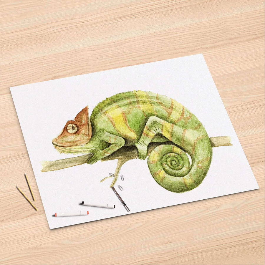 Folienbogen Chameleon - 120x80 cm