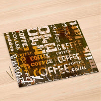 Folienbogen Coffee Typo - 120x80 cm
