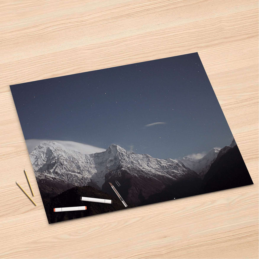 Folienbogen Mountain Sky - 120x80 cm