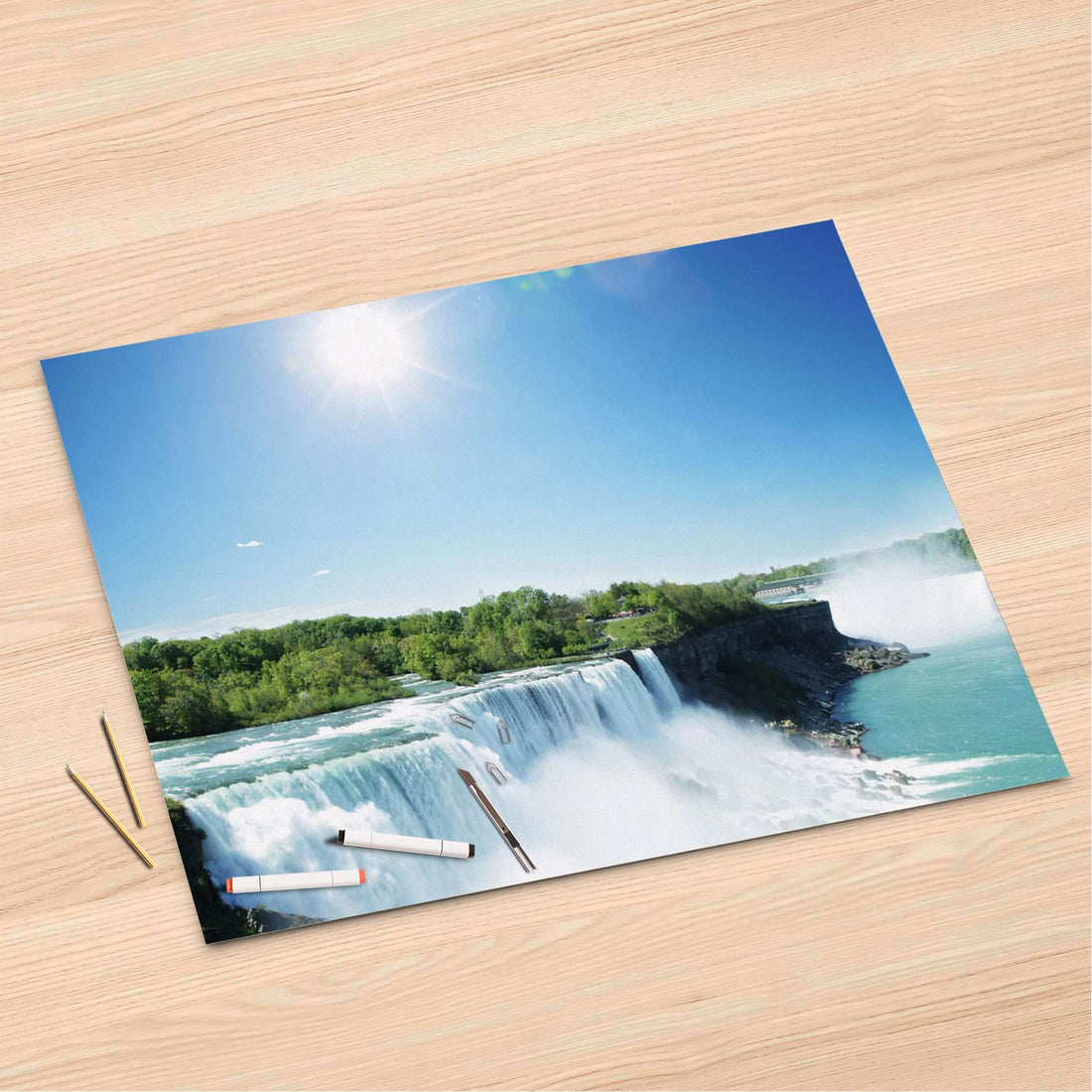 Folienbogen Niagara Falls - 120x80 cm