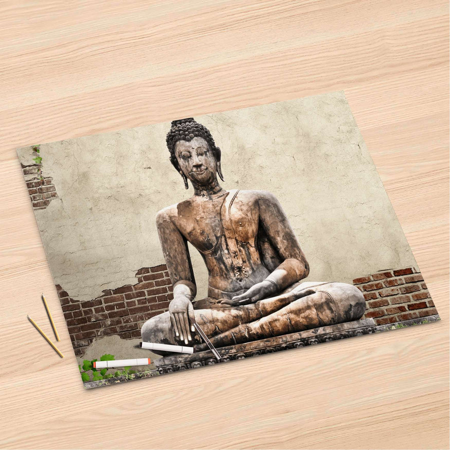 Folienbogen Relaxing Buddha - 120x80 cm
