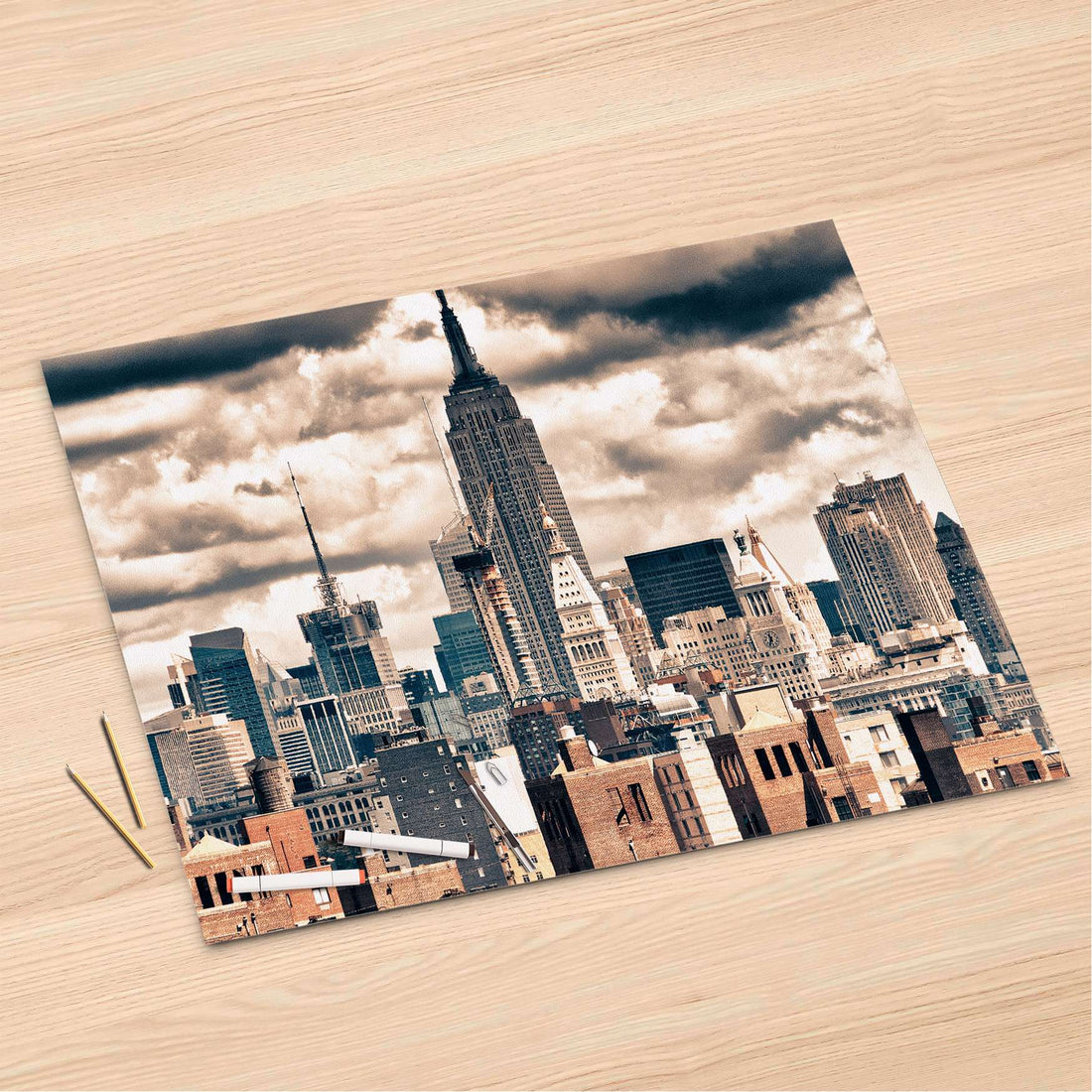 Folienbogen Skyline NYC - 120x80 cm