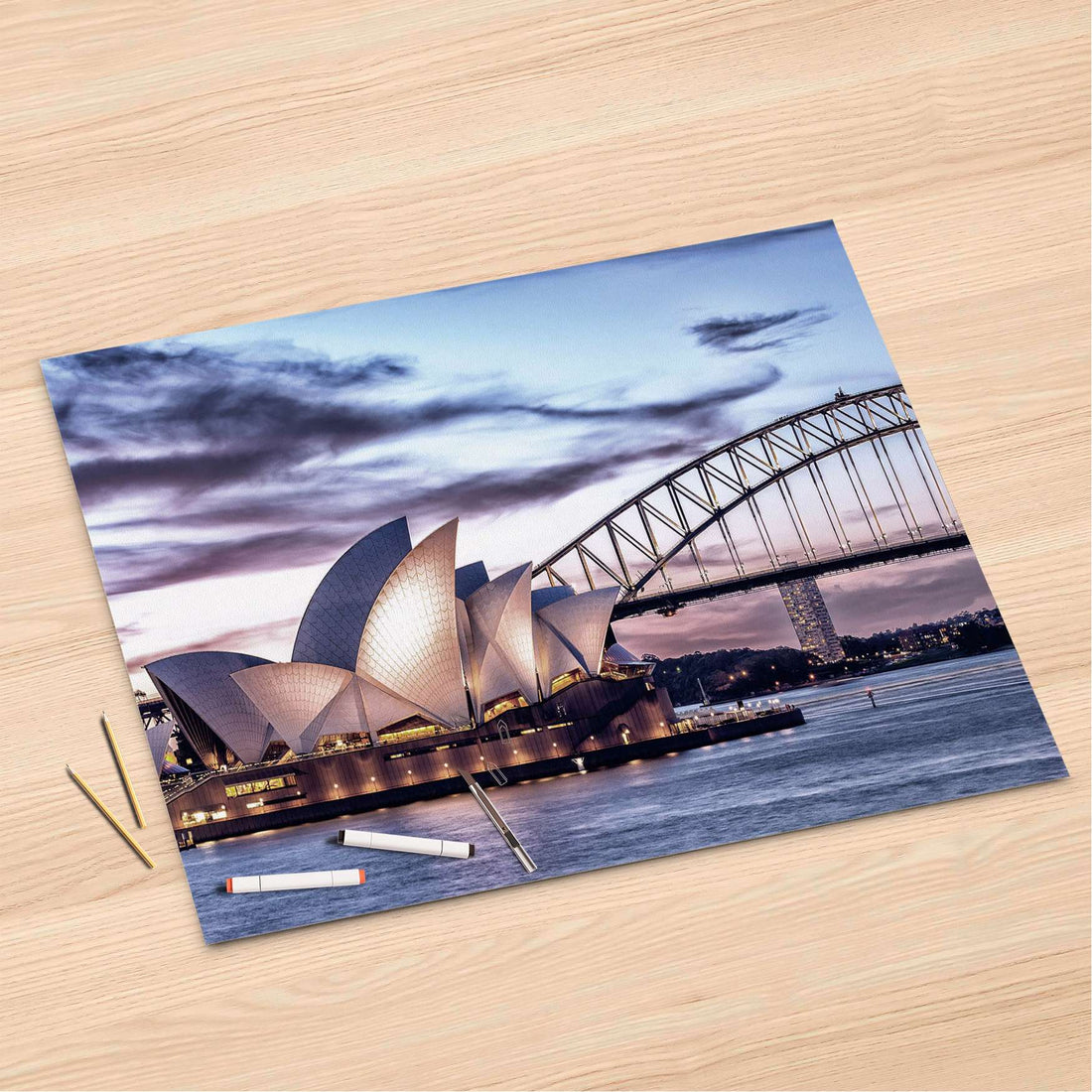 Folienbogen Sydney - 120x80 cm