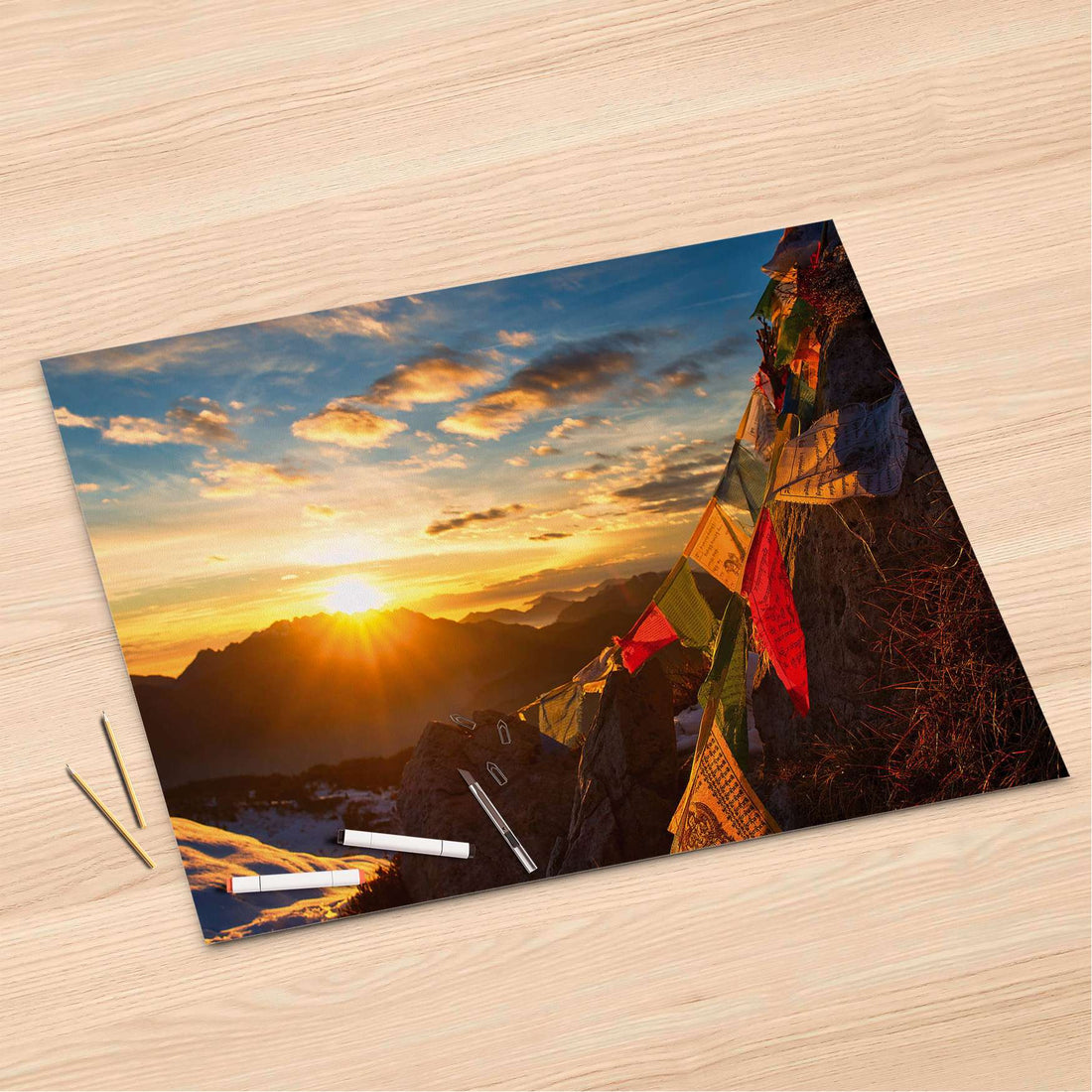 Folienbogen Tibet - 120x80 cm