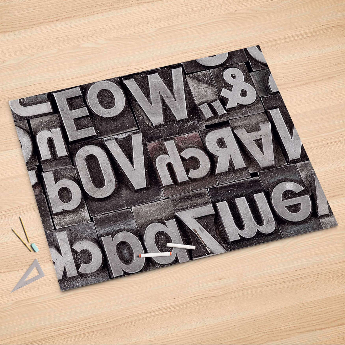 Folienbogen Alphabet - 150x100 cm