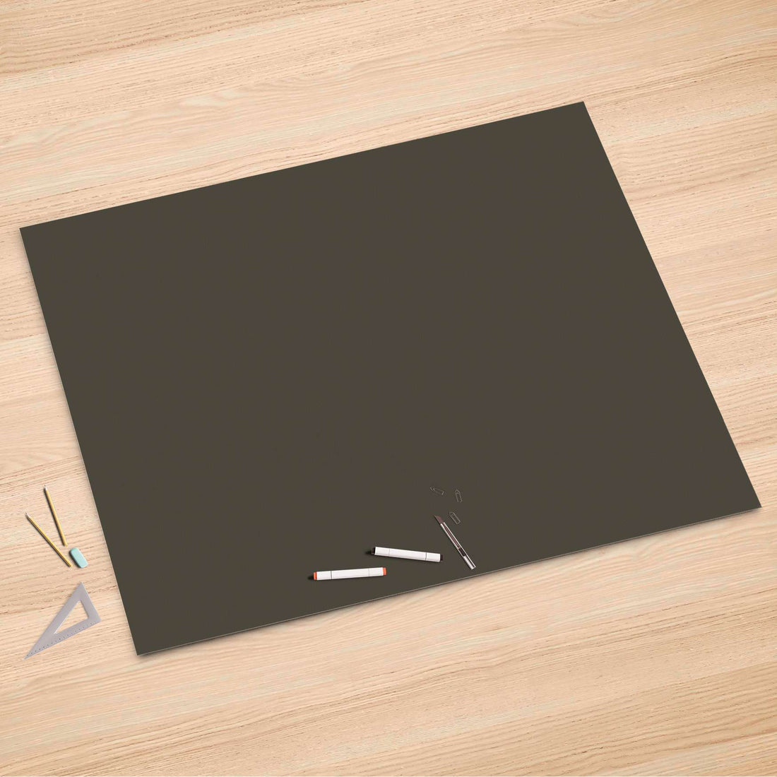 Folienbogen Braungrau Dark - 150x100 cm