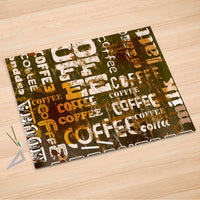 Folienbogen Coffee Typo - 150x100 cm