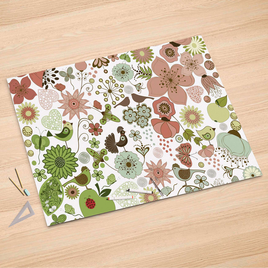 Folienbogen Flower Pattern - 150x100 cm
