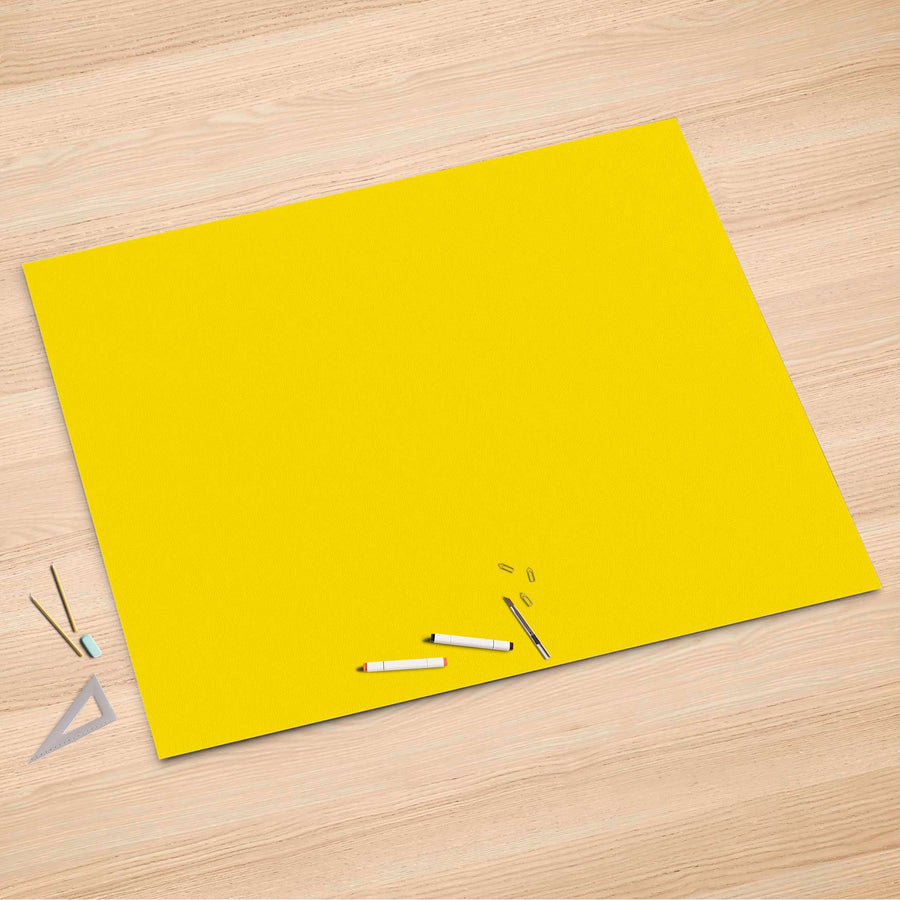 Folienbogen Gelb Dark - 150x100 cm