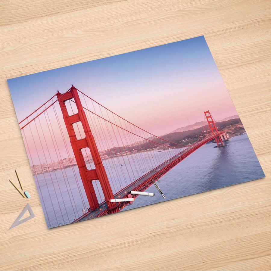 Folienbogen Golden Gate - 150x100 cm
