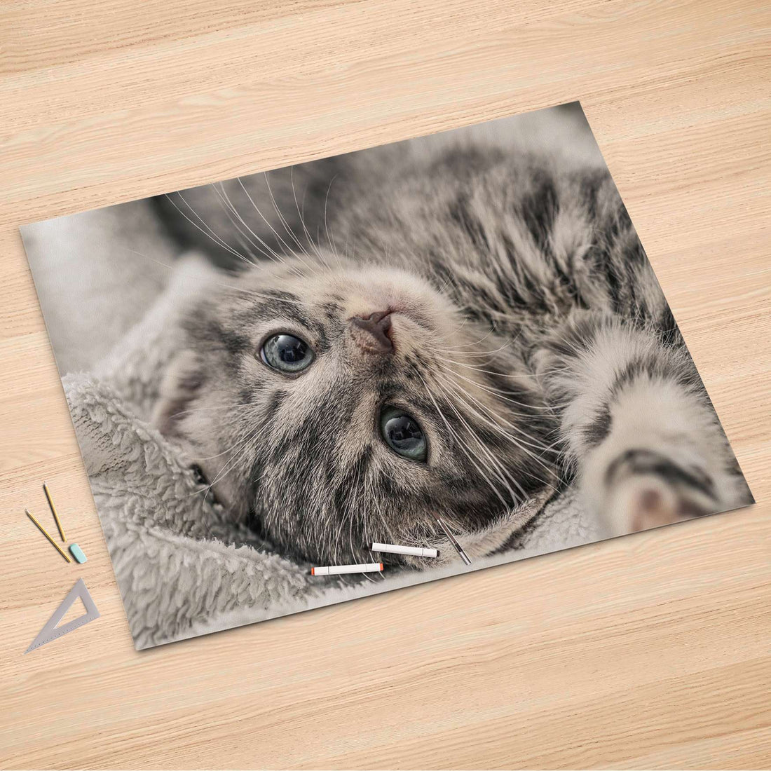 Folienbogen Kitty the Cat - 150x100 cm