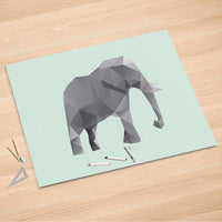 Folienbogen Origami Elephant - 150x100 cm