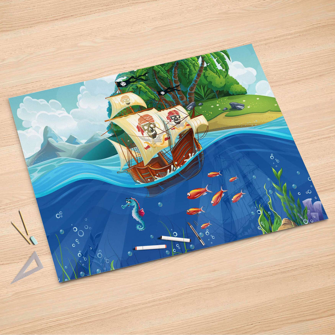 Folienbogen Pirates - 150x100 cm