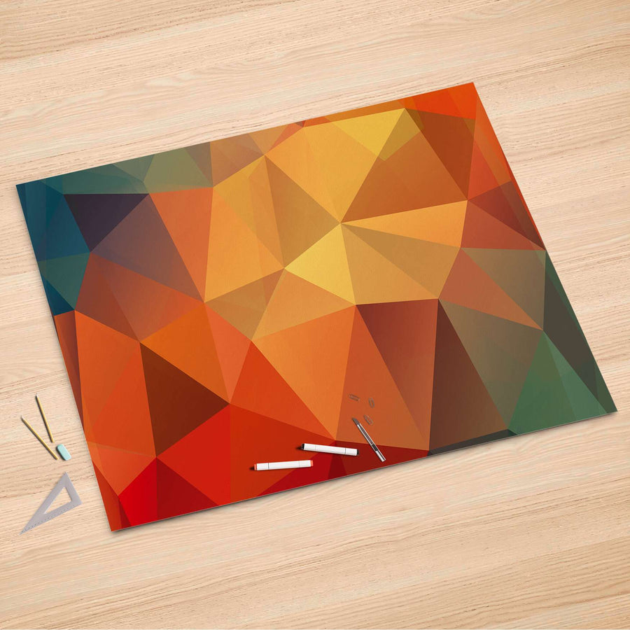 Folienbogen Polygon - 150x100 cm
