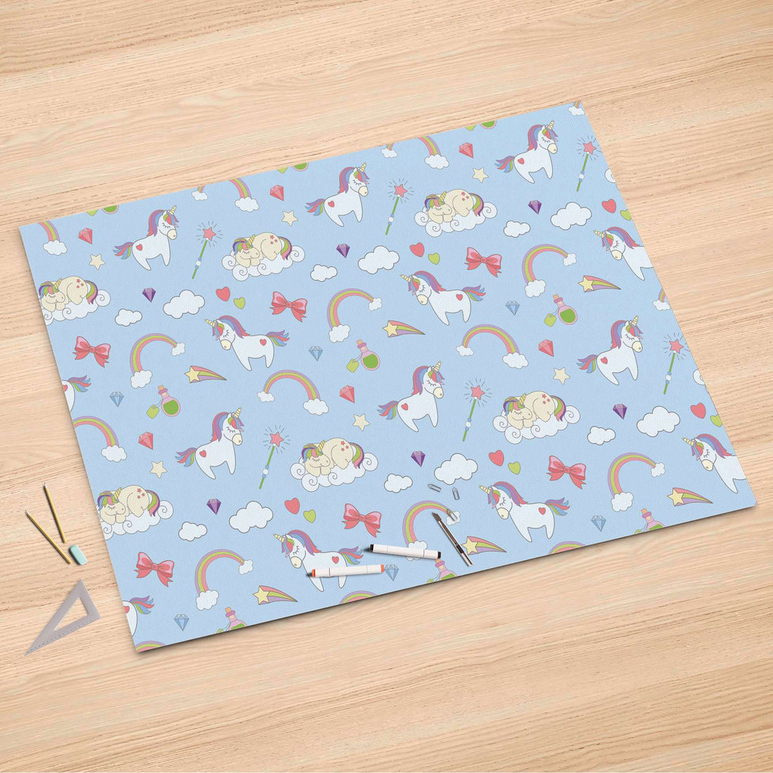 Folienbogen Rainbow Unicorn - 150x100 cm