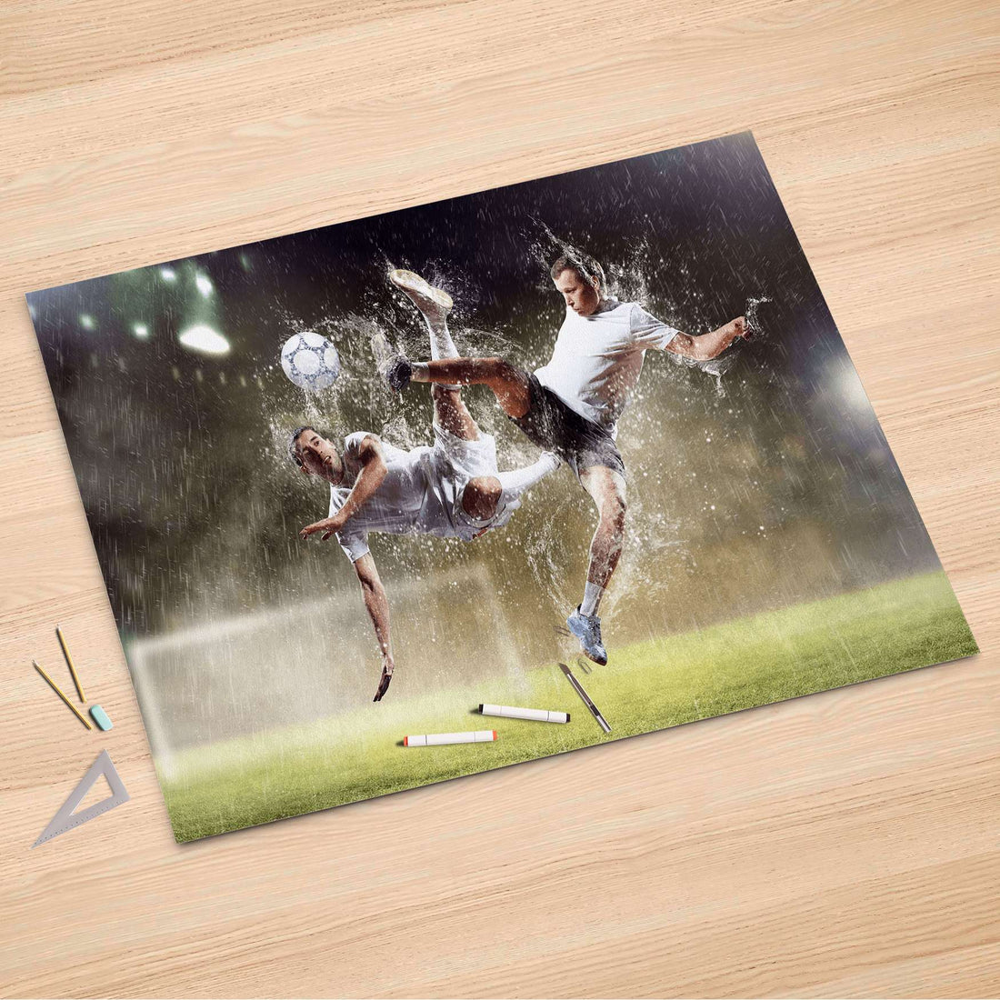 Folienbogen Soccer - 150x100 cm