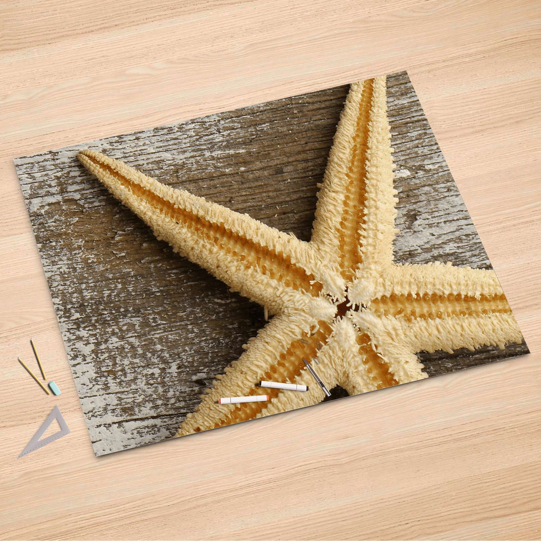 Folienbogen Starfish - 150x100 cm