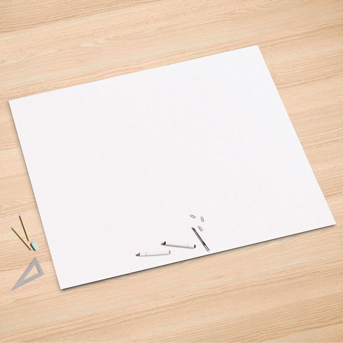Folienbogen Weiß - 150x100 cm