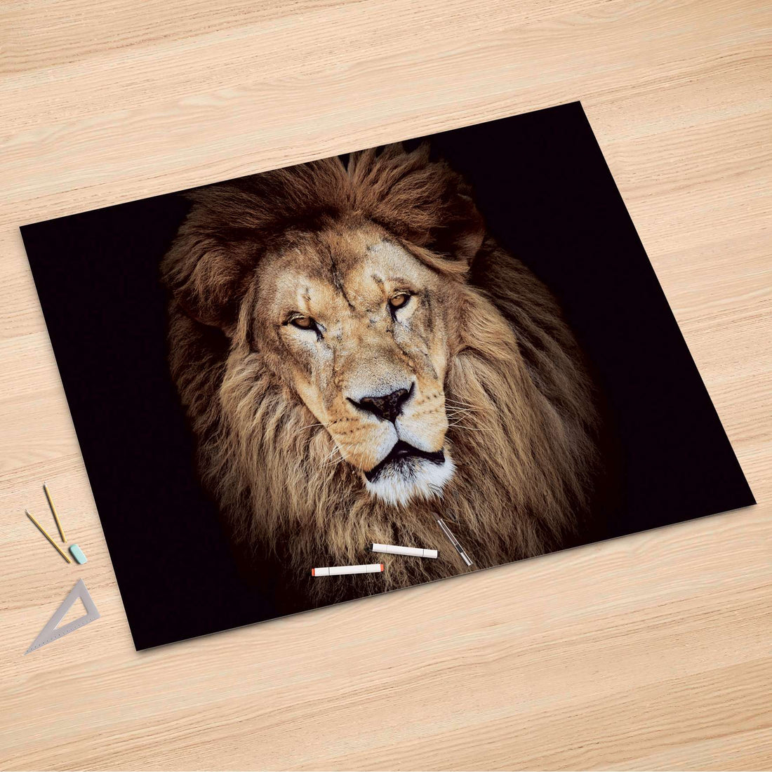 Folienbogen Wild Eyes - 150x100 cm