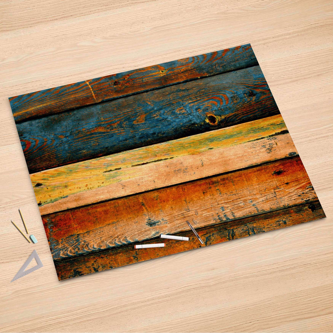 Folienbogen Wooden - 150x100 cm
