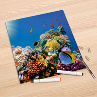 Folienbogen Coral Reef - 30x30 cm