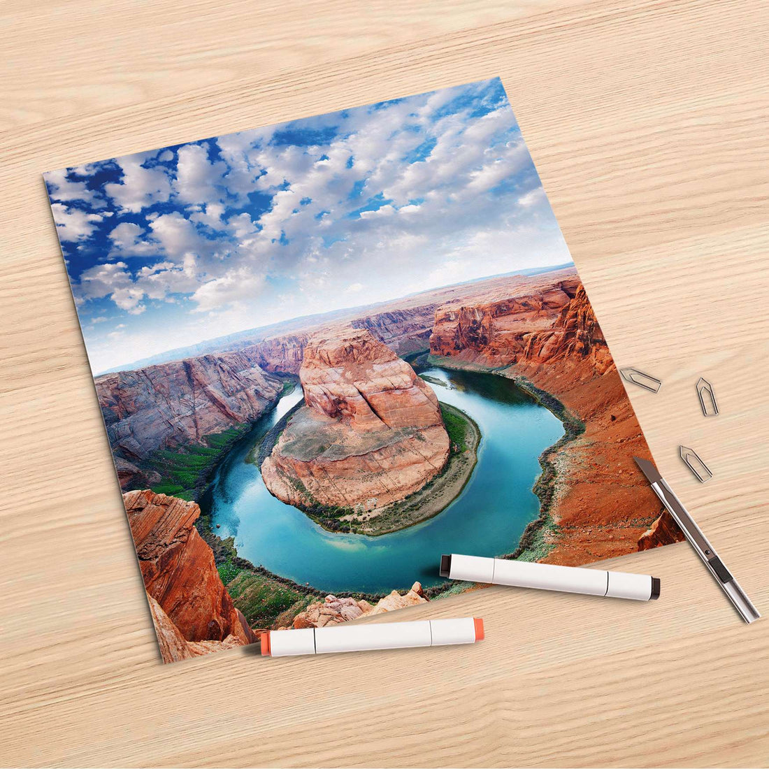 Folienbogen Grand Canyon - 30x30 cm