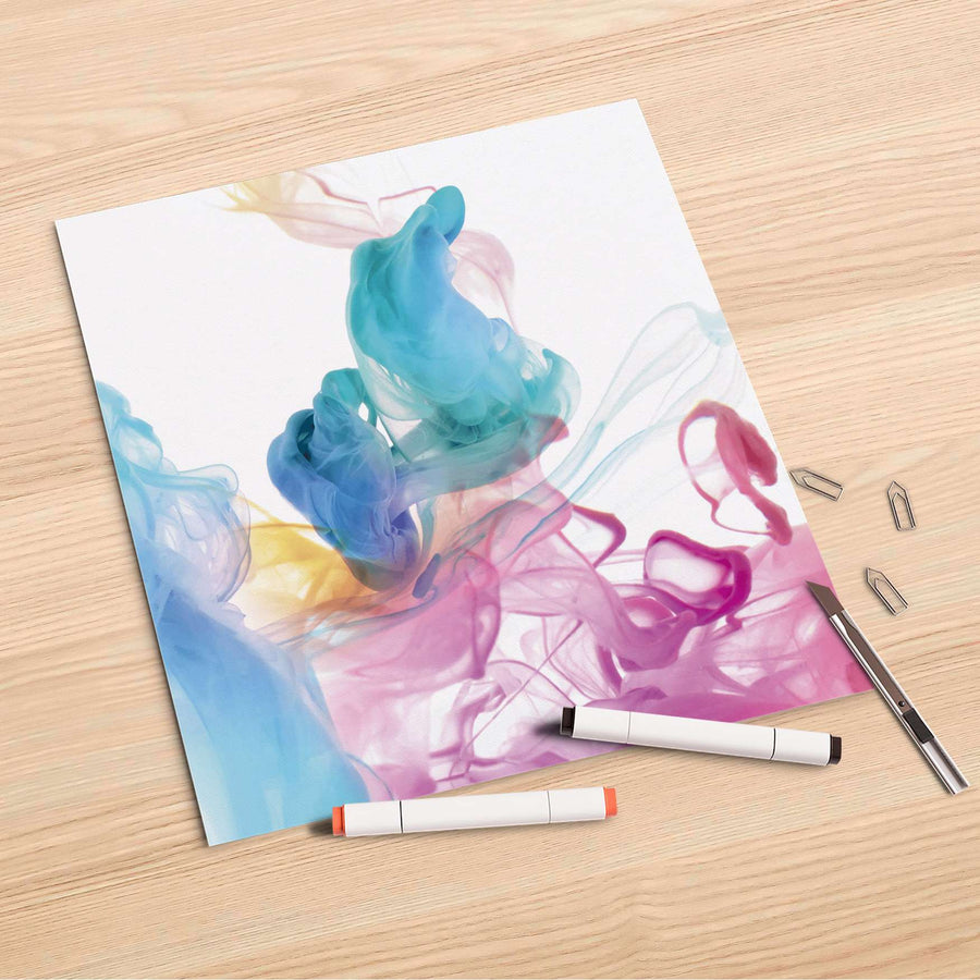 Folienbogen Holi Dust - 30x30 cm