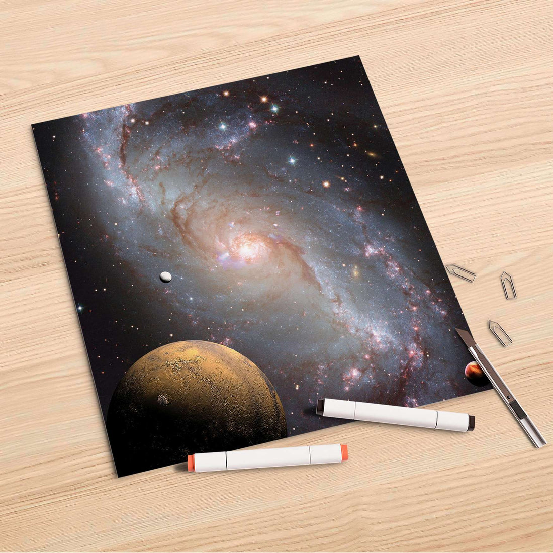 Folienbogen Milky Way - 30x30 cm