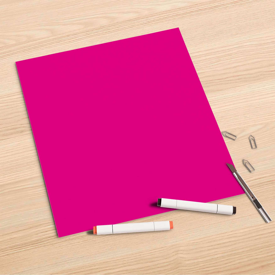 Folienbogen Pink Dark - 30x30 cm