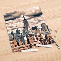 Folienbogen Skyline NYC - 30x30 cm