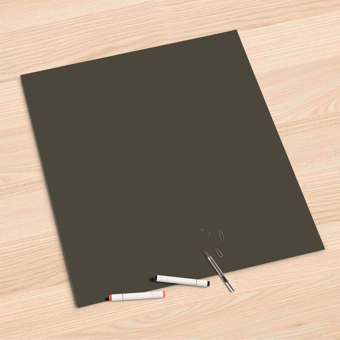 Folienbogen Braungrau Dark - 60x60 cm