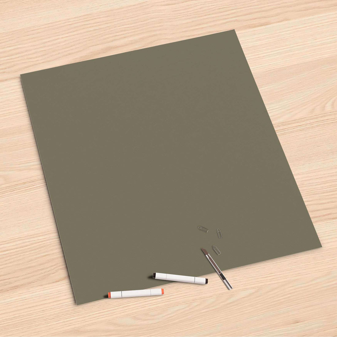 Folienbogen Braungrau Light - 60x60 cm