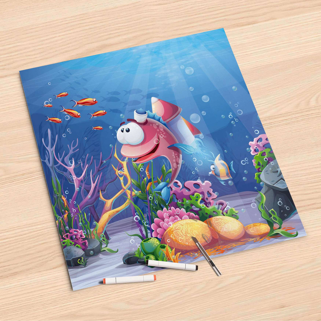 Folienbogen Bubbles - 60x60 cm