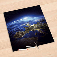 Folienbogen Earth View - 60x60 cm
