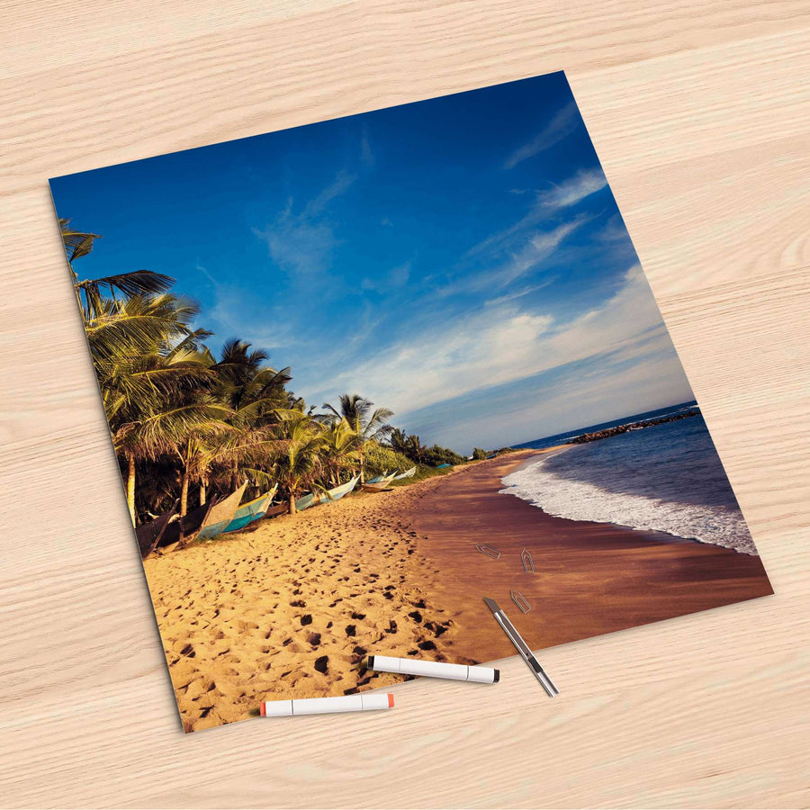 Folienbogen Longboat Beach - 60x60 cm