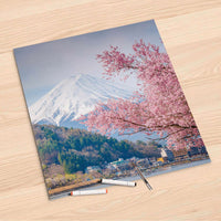 Folienbogen Mount Fuji - 60x60 cm