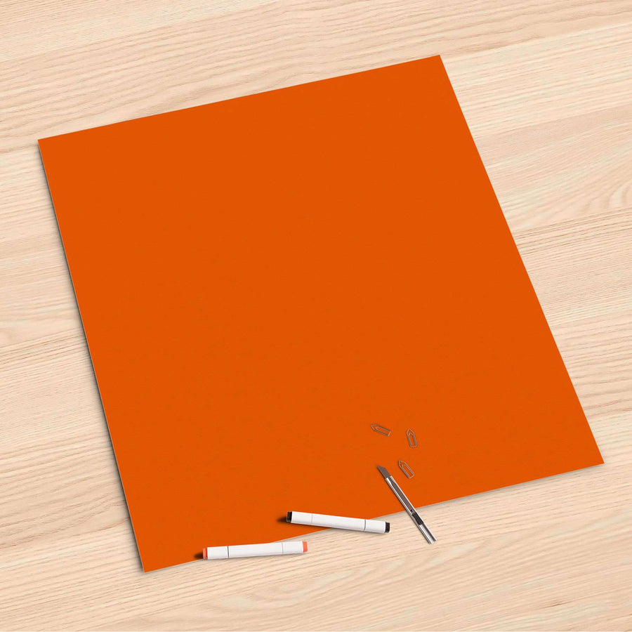 Folienbogen Orange Dark - 60x60 cm