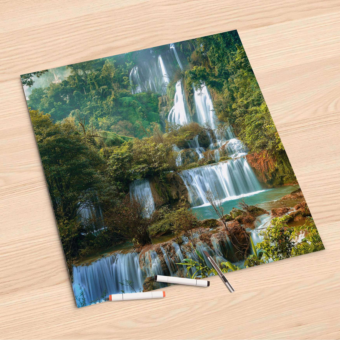 Folienbogen Rainforest - 60x60 cm