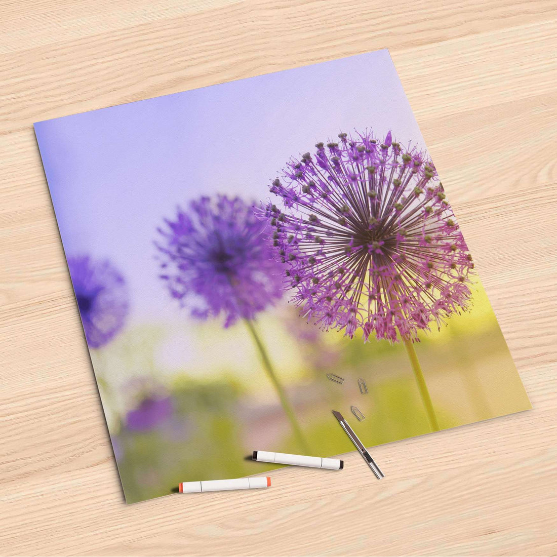 Folienbogen Spring Flower - 60x60 cm