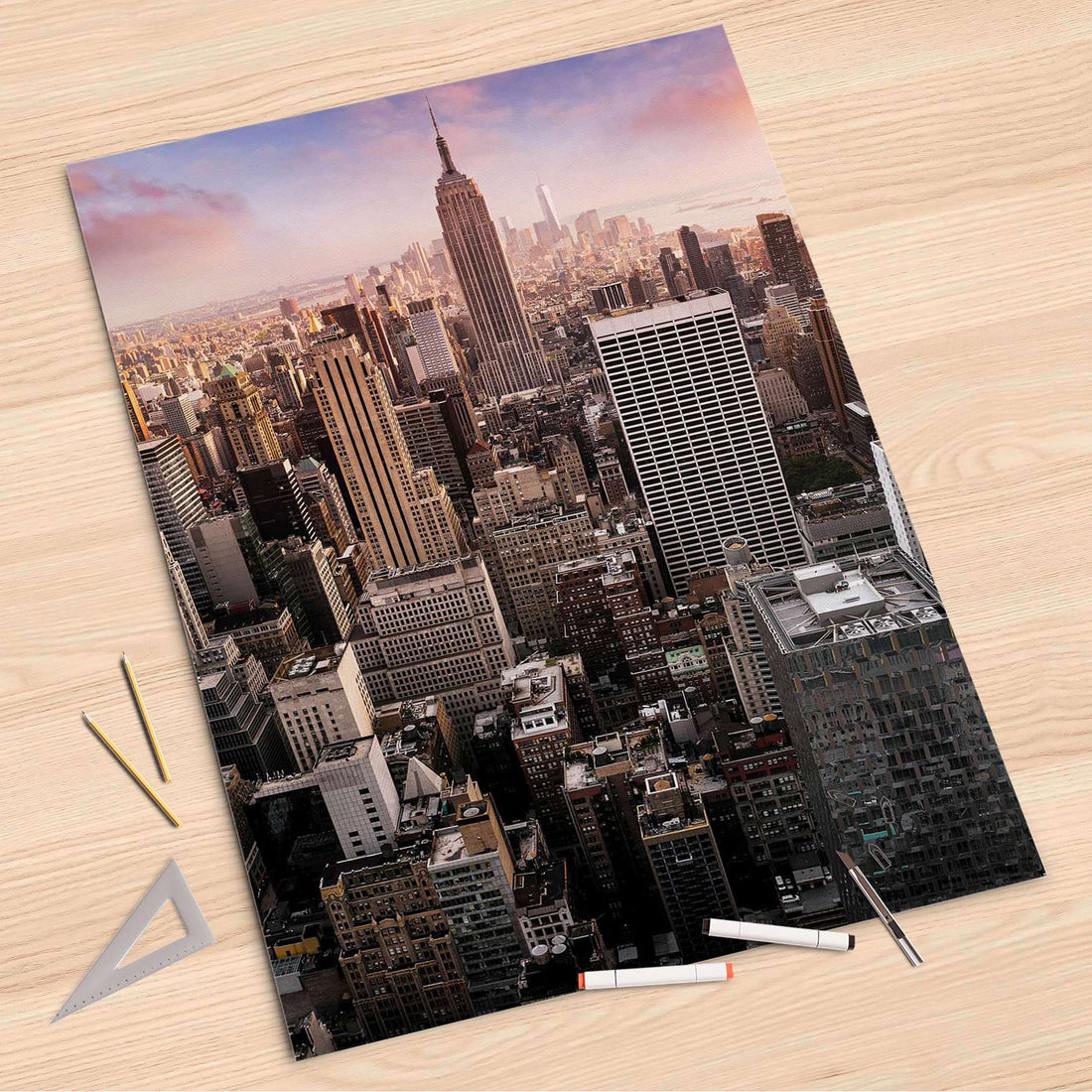 Folienbogen Big Apple - 80x120 cm
