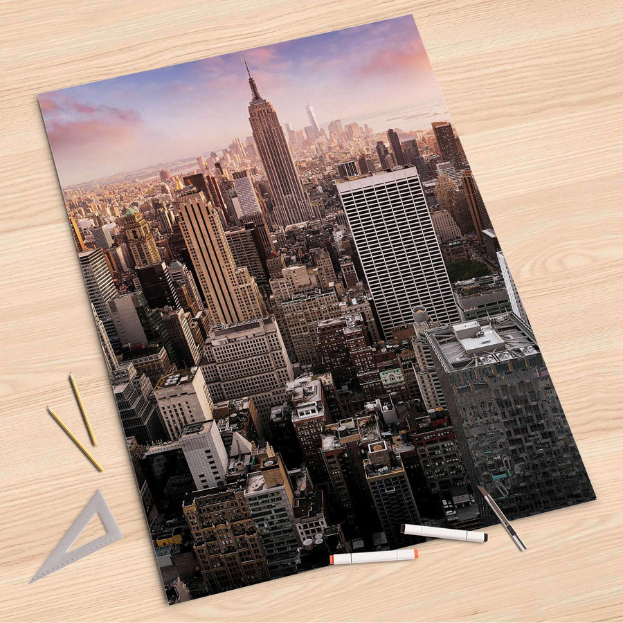 Folienbogen Big Apple - 80x120 cm